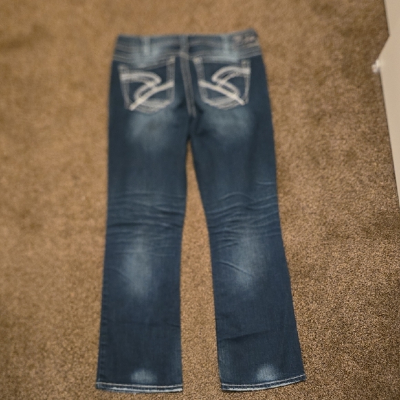 Like New Silver Women's Jeans - Picture 4 of 10